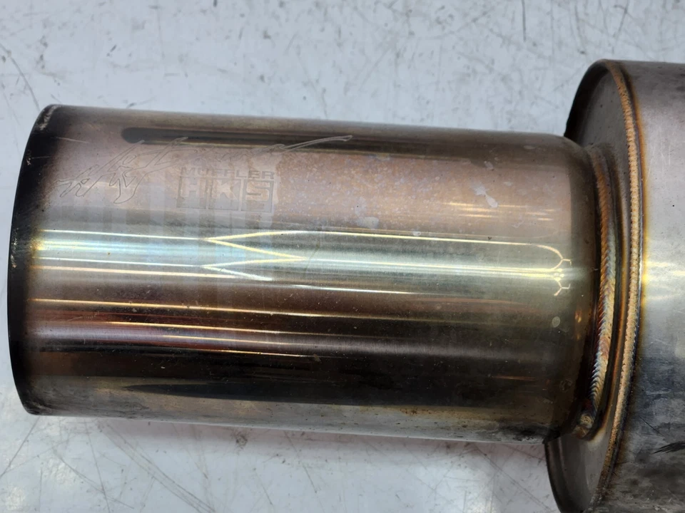 ✅ 13-15 FOR Mitsubishi Evolution Rear Left Driver Exhaust Muffler Pipe HKS SET - Image 3 of 4