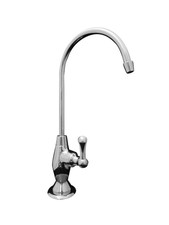 New Long Reach Ceramic Lead Free Chrome Kitchen Faucet Aux