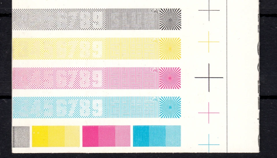 Probedruck Test Stamp Booklet Specimen TDB 44 Daffodil Nr. 2 - Bild 4 von 4