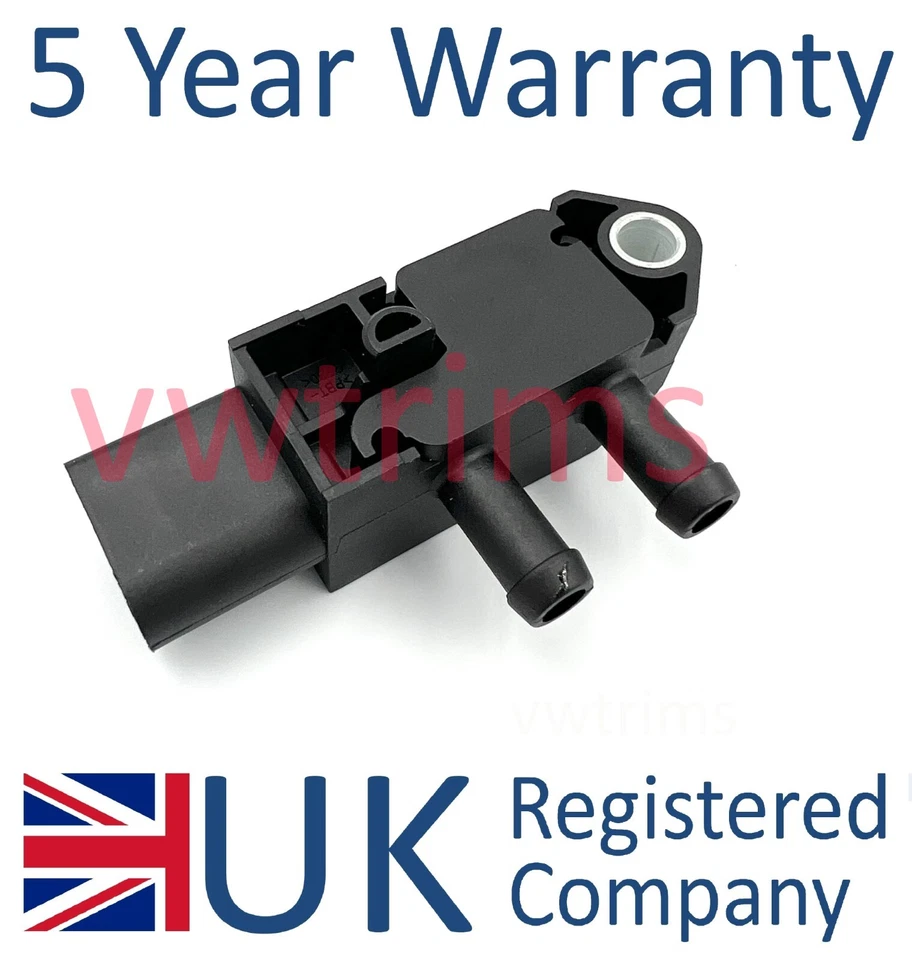 DPF Diesel Particulate Filter Differential Pressure Sensor 03L906051B VW Audi - Image 2 of 2