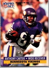 1991 NFL Pro Set - #569 Anthony Carter