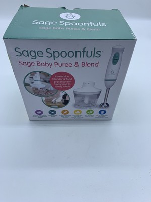 sage spoonfuls baby puree and blend