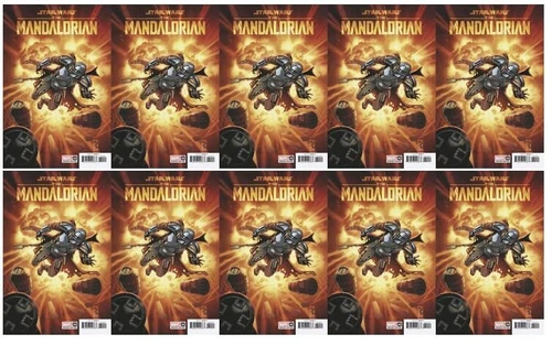STAR WARS THE MANDALORIAN 4 (MARVEL 2022 ) 1:25 DUURSEMA VARIANT - LOT OF 10 NM