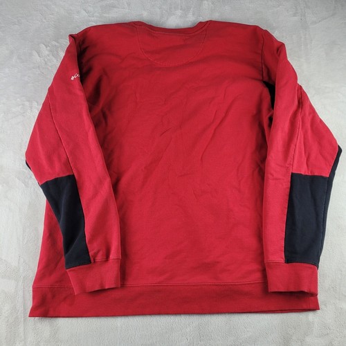 Columbia Crew Neck Sweatshirt Long Sleeve Blue Pullover XL - Picture 2 of 7