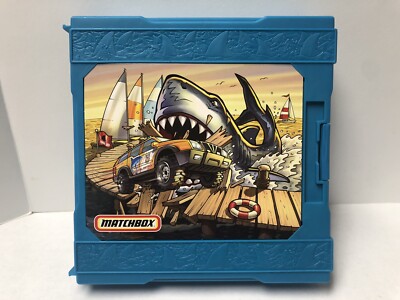 Matchbox Pop-Up Folding Travel Playset Shark Attack Ocean Ship 2007 Mattel