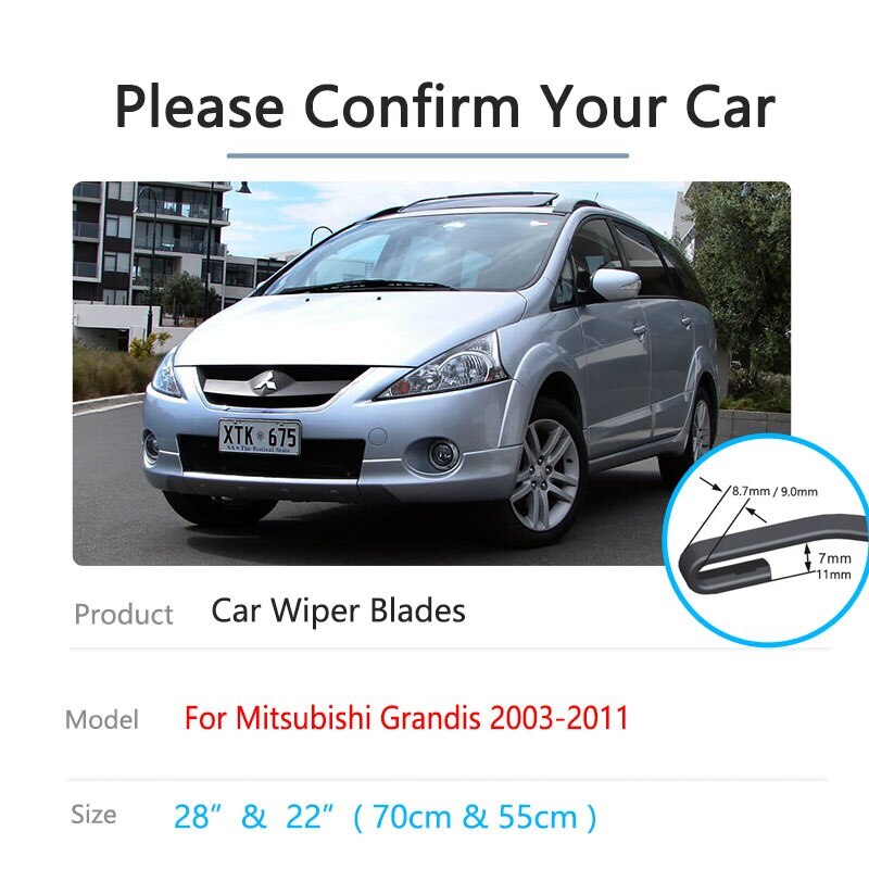 For Mitsubishi Grandis Space Wagon 20032011 NA BA Parts Auto Car