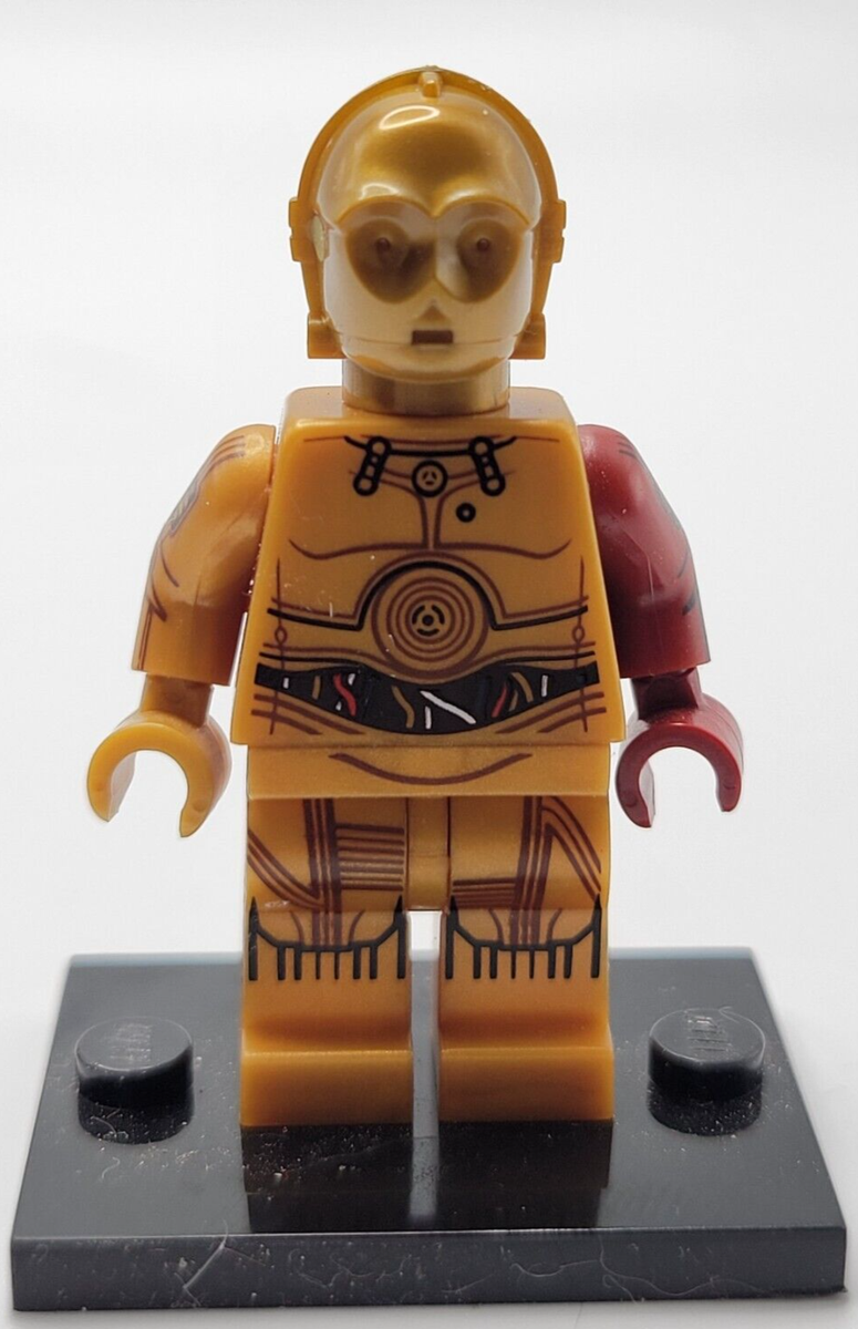 Misprinted Lego C-3PO Minifigure, MUST SEE THIS MISPRINT! | eBay