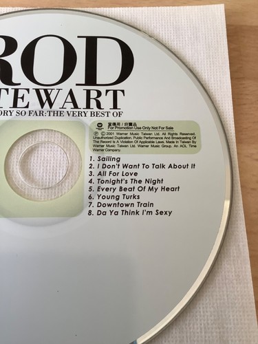 Rod Stewart - The Story So Far - Near Mint Very Rare 🇹🇼 Taiwan Promo CD (2001) - Imagen 5 de 9