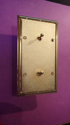Triple Poussoir MELJAC OR - Volet Roulant - Dorure 23.5 Carats - Haut De Gamme