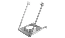 10SM  SECURITY CHIMNEY TEE WALL SUPPORT