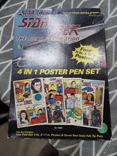 STAR TREK next generation 4 in 1 poster set 