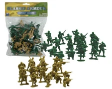 1:32 Combat Soldiers Figure Playset 40 Classic Toy Soldiers Wow Toyz