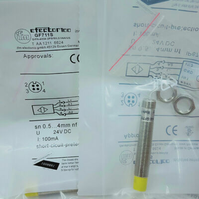 1X IFM GF711S GIFA4004-2PS/SIL2/V4A/US for IFM Proximity Switch Sensor#SK