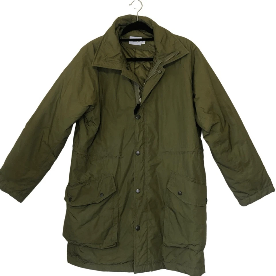 Chaqueta acolchada Steven Alan verde militar talla M Foto 2 de 4