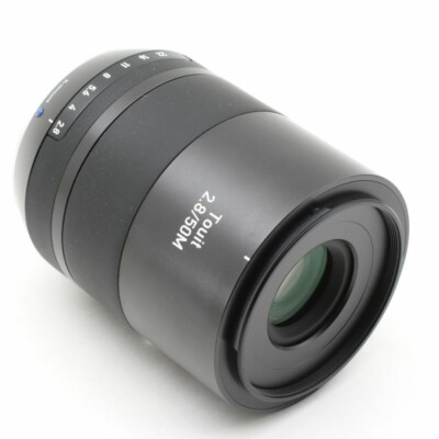 超激安特価ZEISS Touit50mmF2.8 Macro超美品早い者勝ち Carl Zeiss Touit F2.8/50mm X-mount Macro lens From Japan