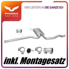 für VW Passat B5 + B5 FL 1.9 TDI (1999-2005) Auspuff Mittelschalldämpfer