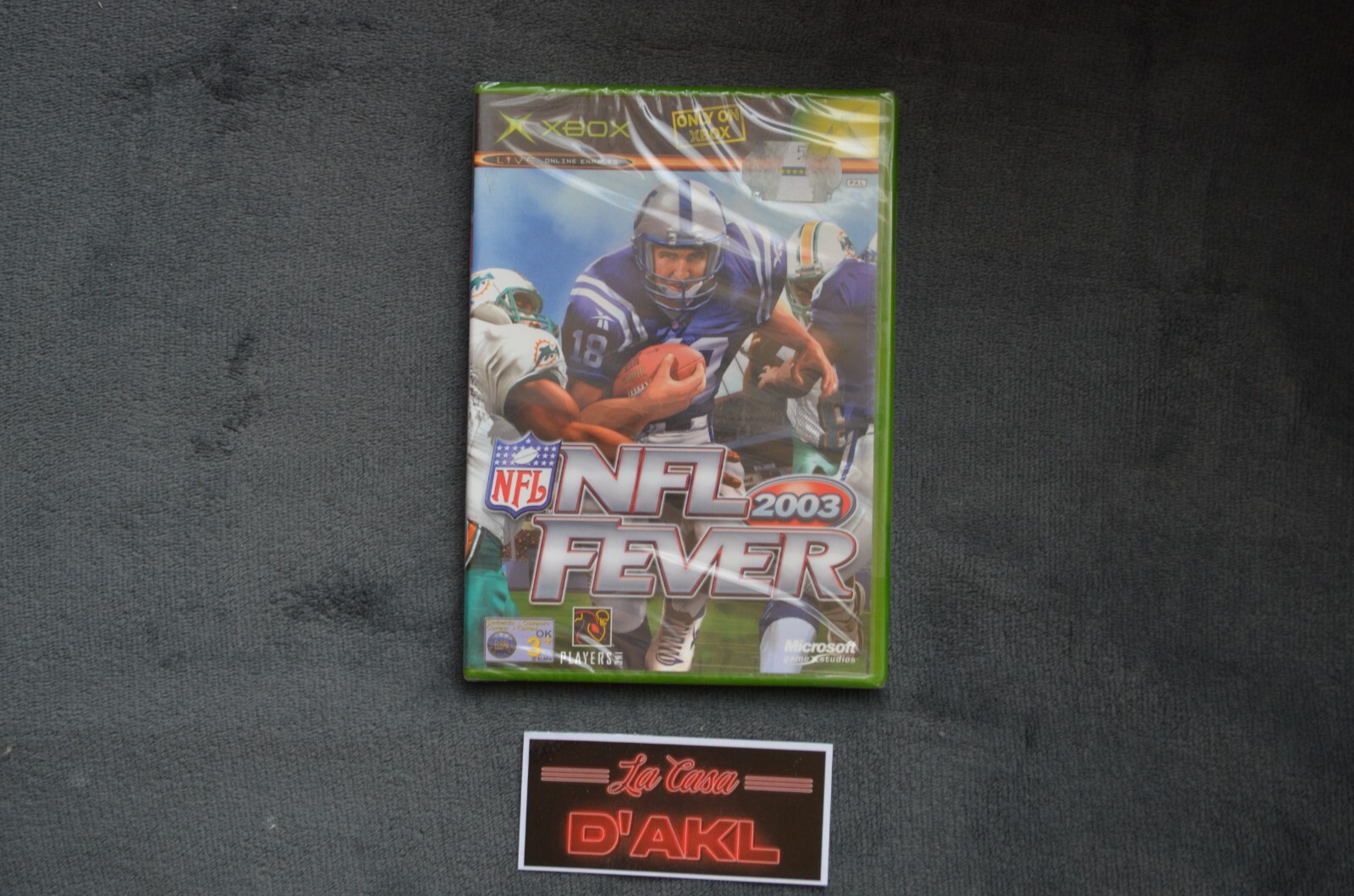 NFL Fever 2003 sur XBOX classic 1ère Gen - NEUF sous BLISTER - UK