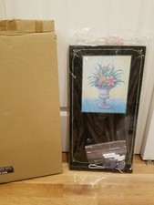Chalkboard Decorative Message Board 10.5" x 20" Hanging Board Excellent 