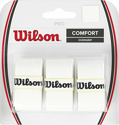 Wilson Overgrip, Pro Overgrip, Unisex, White, Pack of 3, WRZ4014WH