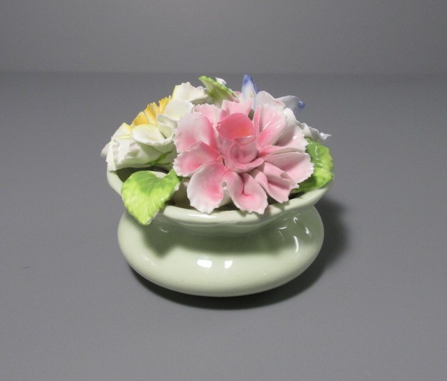 Thorley Staffordshire England Bone China Flower Arrangement Figure eBay