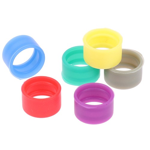 6 Colors ID Bands Distinguish for Radio Antenna P8668 P8268 P6600 Walike talkie - Zdjęcie 6 z 11