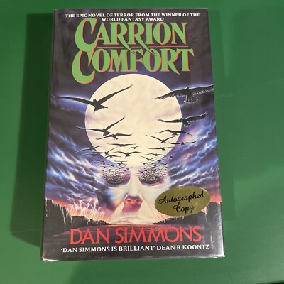 Carrion Comfort By Simmons, Dan  Signed, 1st Print, 1990