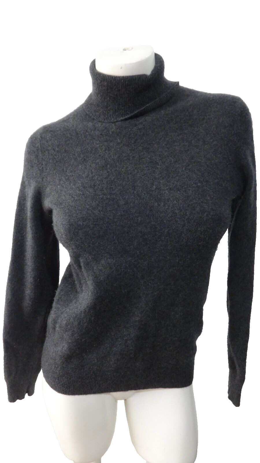 RACHEL ZOE WOMEN'S 100% CASHMERE LONG SLEEVE TURTLENECK SWEATER