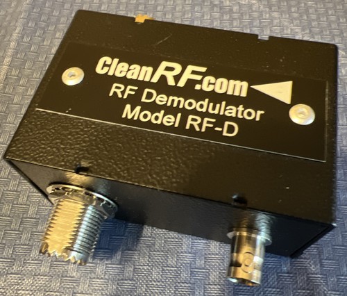 CleanRF.com Demodulator RF MODEL RF-D - Zdjęcie 8 z 12