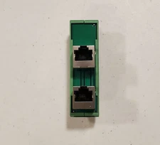 Phoenix Contact 2904933 FL-PP-RJ45/RJ45 Patch Panel, (2) RJ45 Jacks 10/100Mbps