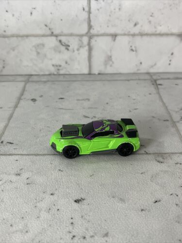 Majorette Fiction Racer 910 Green / Purple - Gray Base 1/64 (3") - Zdjęcie 1 z 5