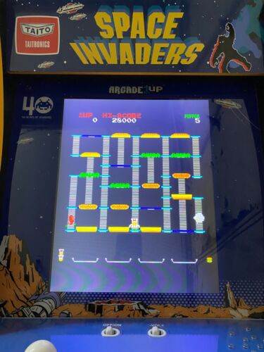 Arcade 1Up Space Invaders with 60 Games! Donkey Kong Ms Pac-Man Galaga - Picture 10 of 13