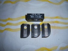 Vintage Magna Molding Knife 3 Blade Set #12410 5/8" Cove 1" Ca 1962 NOS