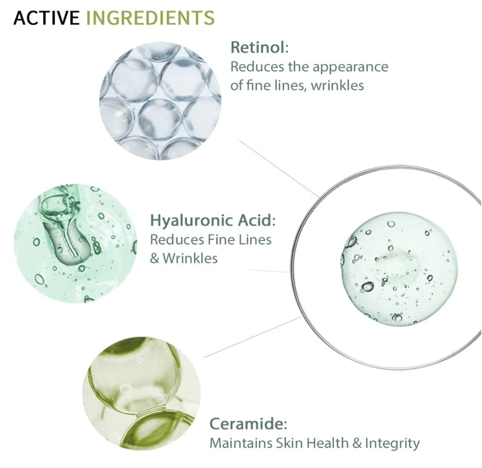 Retinol Sheet Mask - Koreanische Tuchmaske - Alle Hauttypen - 10x pro Packung - Bild 3 von 4