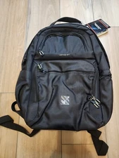 Samsonite Black Computer Quality Backpack - Road Warrior 95074 Winstar Logo NEW