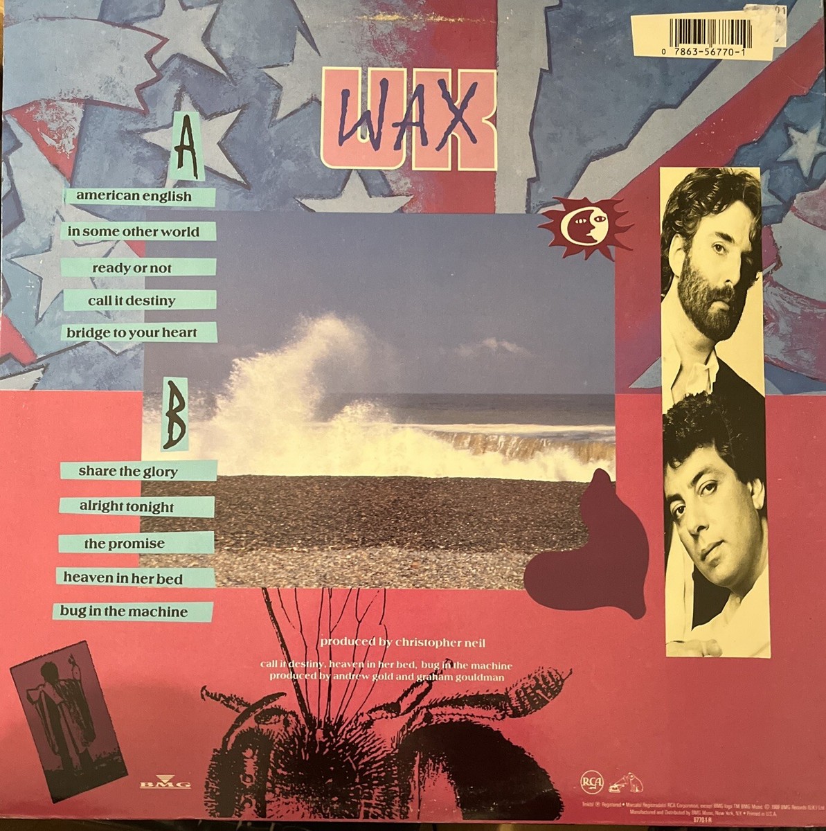 Wax – American English - RCA Vinyl NM | eBay