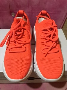 knit platform sneakers