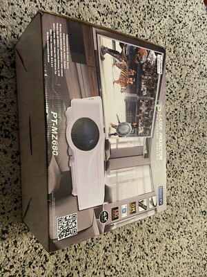 Laser Tech Professional Laser Projector PT-MZ880 Series with VMAXT97 Screen NIB