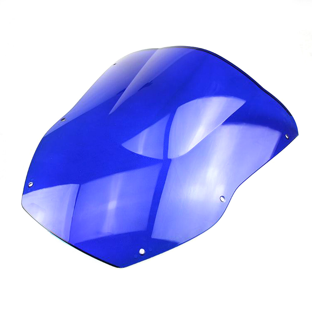 Blue ABS Bike Windscreen For Kawasaki ZX-12R Ninja ZX12R 2000 2001