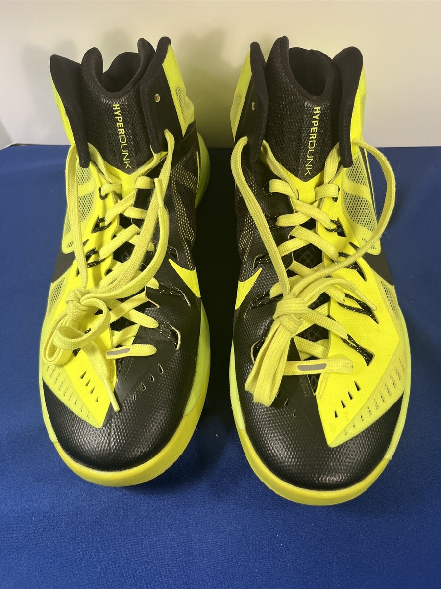 Nike Hyperdunk 2014 Yellow 653640 700 Volt Yellow Size 10.5