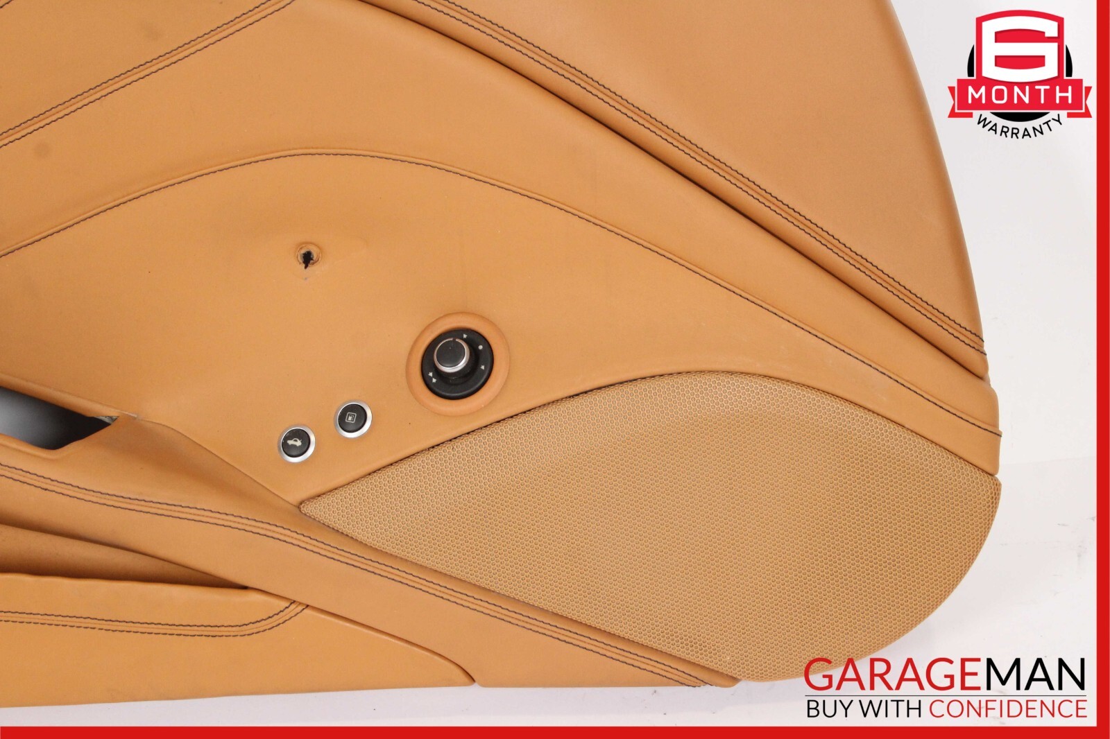 15-18 Ferrari California T Front Left Side Interior Door Trim Panel Cover Brown