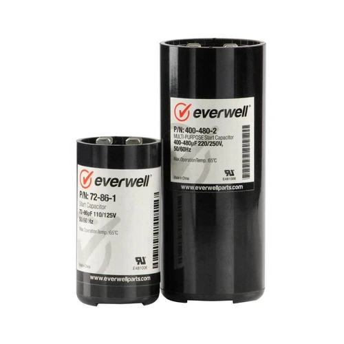 220V / 250V 50/60Hz  MULTI-PURPOSE Start Capacitor for AC Motor Run or Fan Start