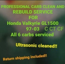 97-03 Honda Valkyrie Professional carb clean ...