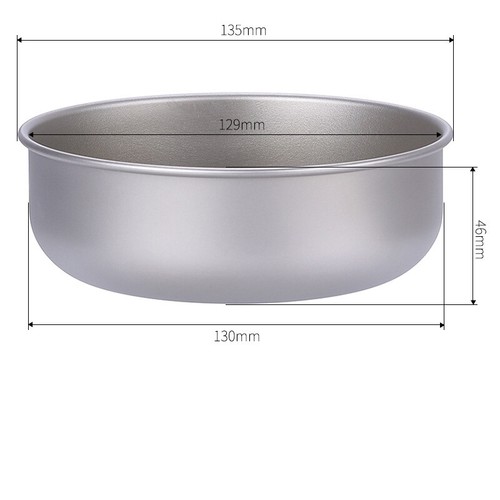 Pure Titanium Household Bowl Multi-capacity Portable Can Be Set - Picture 8 of 9