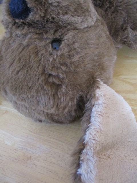 Vintage Mervyns Floppy Friends BIG Brown Dog Plush 26
