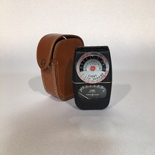 General Electric Type DW-68 Exposure Meter with Case / Working