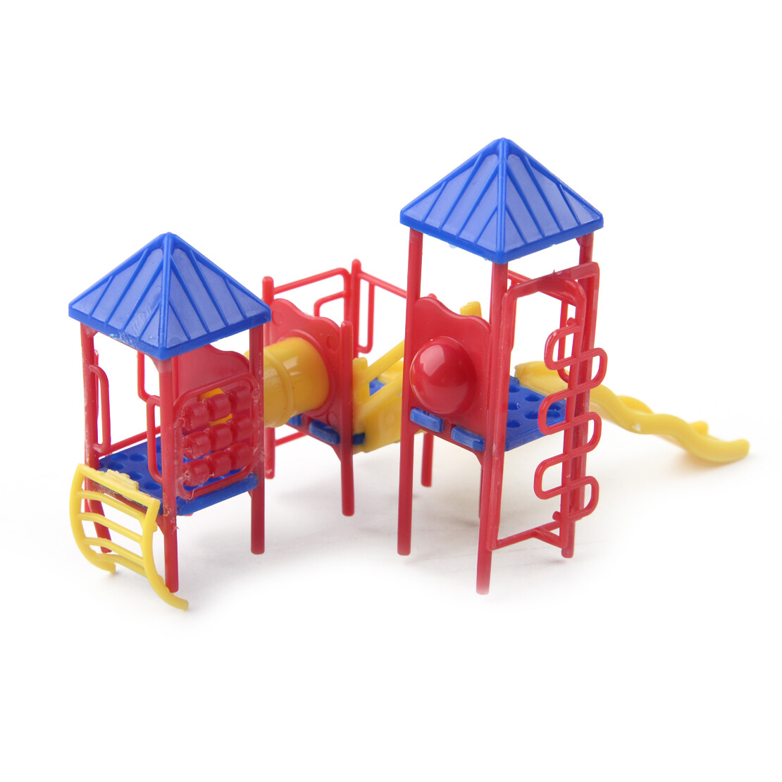 1:75-1:100 Mini Spielhaus Rutsche Spielplatz Kinderrutsche Model ...