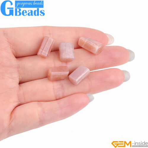 Natural Assorted Gemstone Faceted Tube Column Beads for Jewelry Making 8x12mm - Picture 175 of 192