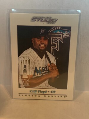 2001 Studio ''Sun-Times Collection'' stamped - CLIFF FLOYD #'d/5