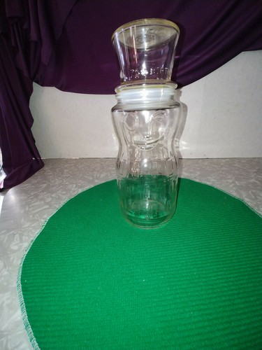 MR. PEANUTS 75 TH BIRTHDAY DECANTER JAR KITCHEN COUNTER JAR 1991 - Picture 6 of 7