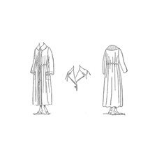 Past Patterns 8998 - 1920s Ladies Bathrobe Sewing Pattern bust size 38"